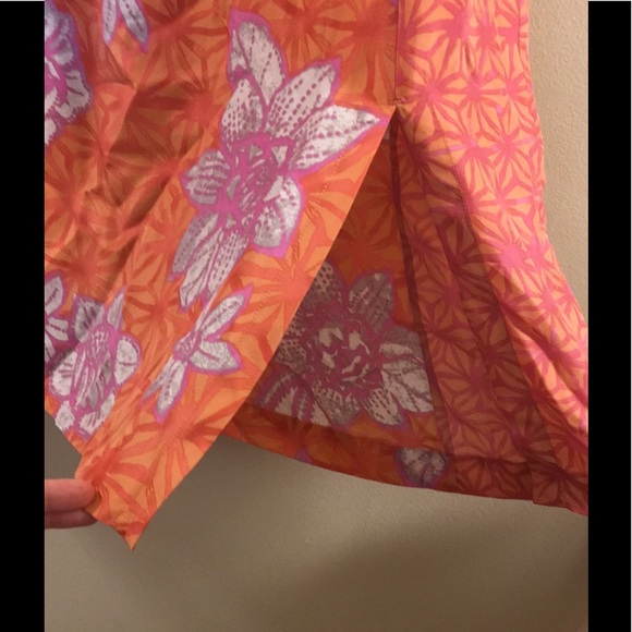 NWT Silk Sigrid Olsen Floral Skirt - Picture 16 of 16